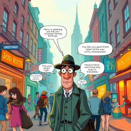 Whose Hello Is It Anyway? - Text-based game