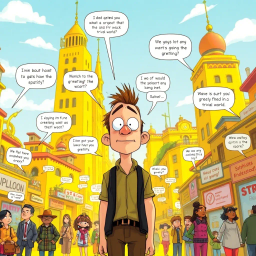 Whose Hello Is It Anyway? - Text-based game