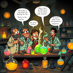 Whose Lab Is It, Anyway? - Text-based game