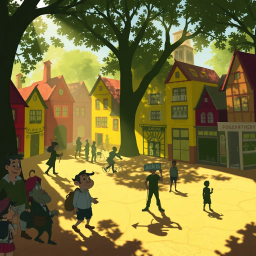 Whose Shadow Is It Anyway? - Text-based game