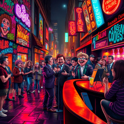 Whose Mirth Is It Anyway? - Text-based game