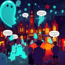 Whose Ghost is it Anyway? - Text-based game