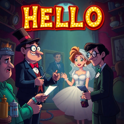 Whose Hello Is It Anyway? - Text-based game