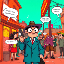 Whose Hello Is It Anyway? - Text-based game