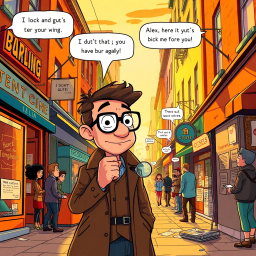 Whose Hello Is It Anyway? - Text-based game