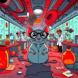 Lab Rats: Who's Got the Lab? - Text-based game