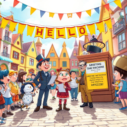 Whose Hello Is It Anyway? - Text-based game