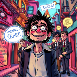 Whose Hello Is It Anyway? - Text-based game