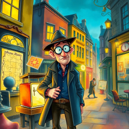 Conundrum: Who's Got It?  - Text-based game