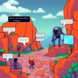 Pixelated Personas - Text-based game