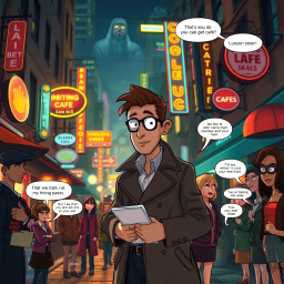 Whose Hello is it Anyway? - Text-based game