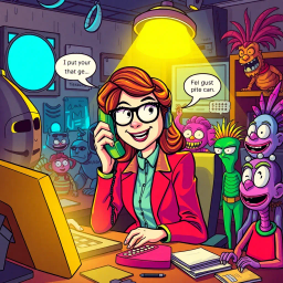 Whose Hello Is It Anyway? - Text-based game