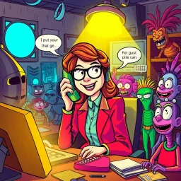 Whose Hello Is It Anyway? - Text-based game