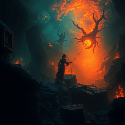 Whose Nightmare is it Anyway? - Text-based game