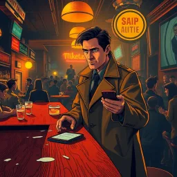 Whose Phone Is This, Anyway? - Text-based game