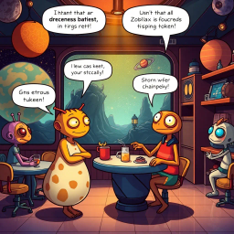 Mystery of the Who's-Hello - Text-based game