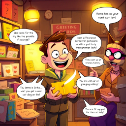 Whose Hello is it Anyway? - Text-based game