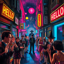 Whose Hello is it Anyway? - Text-based game