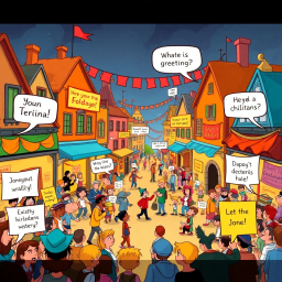 Whose Hello is It Anyway? - Text-based game