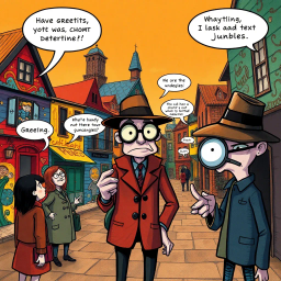 Whose Hello is it Anyway? - Text-based game