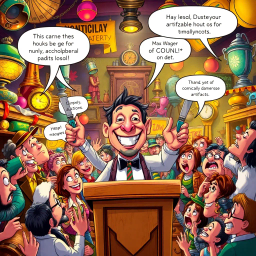 Relic Rumble: Whose Is It Anyway? - Text-based game