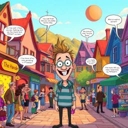 Whose Hello Is It Anyway? - Text-based game