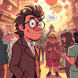 Whose Hello Is It Anyway? - Text-based game