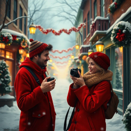 Pixel Portraits: The Christmas Chronicles - Text-based game