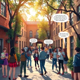 Campus Conquests - Text-based game