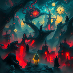 Whose Nightmare Is It Anyway? - Text-based game