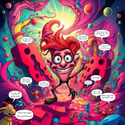 Whose Dimension Is It Anyway? - Text-based game