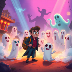 Hello, Whose Ghost is it Anyway? - Text-based game