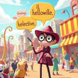 Whose Hello Is It Anyway? - Text-based game