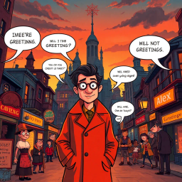 Whose Hello Is It Anyway? - Text-based game