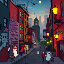 Hello, Whose Ghost is it Anyway? - Text-based game