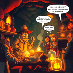 Relic Rumble: Whose Is It Anyway? - Text-based game