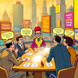 Whose Hello is it Anyway? - Text-based game