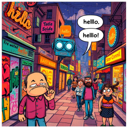 Whose Hello Is It Anyway? - Text-based game