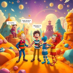 Whose Hello Is It Anyway? - Text-based game