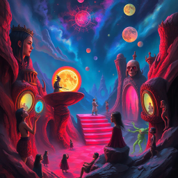 Whose Dimension Is It Anyway? - Text-based game