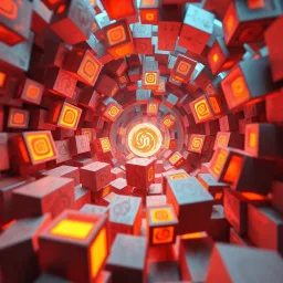 Spinning Glyphs