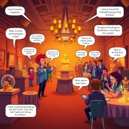 Relic Rumble: Whose Is It Anyway? - Text-based game