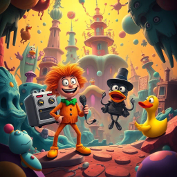 Whose Mayhem Is It Anyway? - Text-based game