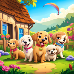 Puppy Pals - Text-based game