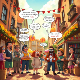 Whose Hello Is It Anyway? - Text-based game