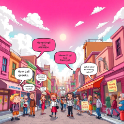 Whose Hello is it Anyway? - Text-based game