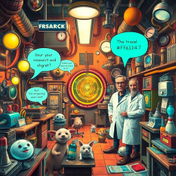 Whose Lab Is It Anyway? - Text-based game