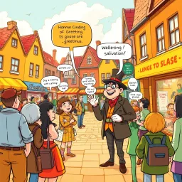 Whose Hello Is It Anyway? - Text-based game