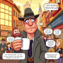 Whose Hello is it Anyway? - Text-based game