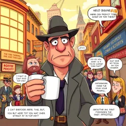 Whose Hello is it Anyway? - Text-based game
